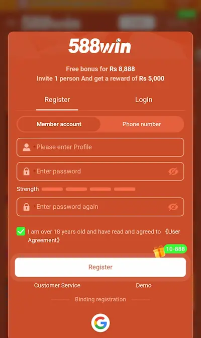 how-to-register-588win-game